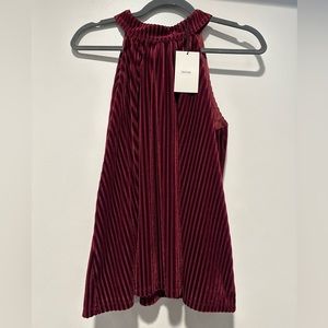 NWT; THML VELVET Top
